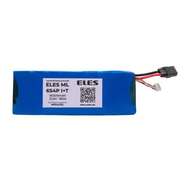 Аккумуляторная батарея ELES ML 6S4P T 16000mAh; 21,6V; 180А I BAT800012 фото