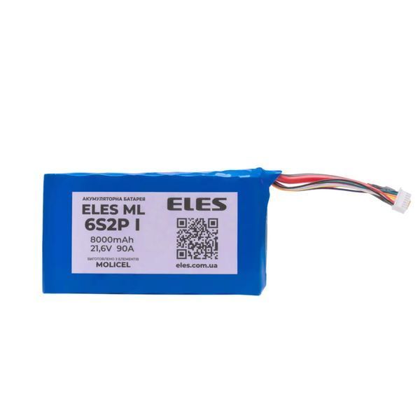 Аккумуляторная батарея ELES ML 6S2P 8000mAh; 21,6V; 90А I BAT800016 фото