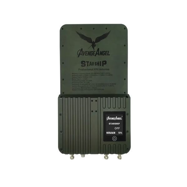 Професійна FPV-антена AvengeAngel StarShip 830-960МГц та 4.85-5.95ГГц підсилювач сигналу для FPV-дронів та FPV ANT500018 фото